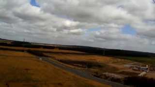 Bixler 2 maiden flight on a windy day