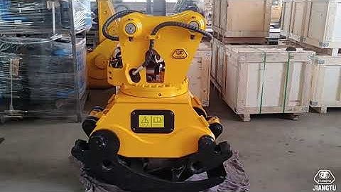 Rotating light wood grapple Excavator Hydraulic Log Grapple Stone Grapple for 3-20ton excavator