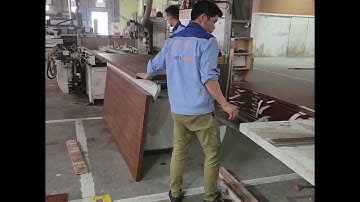 CỬA GỖ CÔNG NGHIỆP - CÔNG ĐOẠN DÁN CẠNH TỰ ĐỘNG