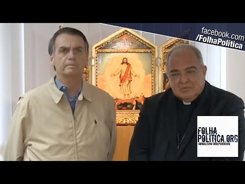 Jair Bolsonaro visita Dom Orani Tempesta, Cardeal e Arcebispo do Rio de Janeiro, e fala sobre..