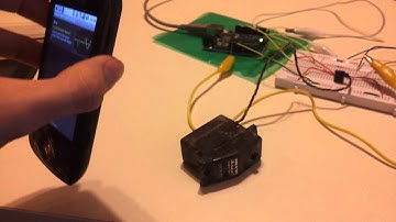 Controlling a servo with an Android and Arduino