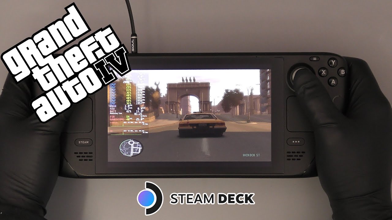 GTA 4 On Steam Deck Gameplay 
