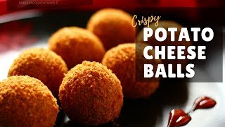 Crispy Potato Cheese Balls | Potato Balls Recipe | Cheese Balls Recipe