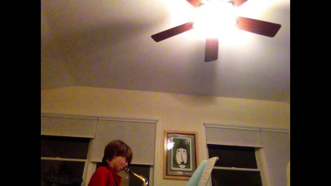 Hard Rock Blues On Saxophone