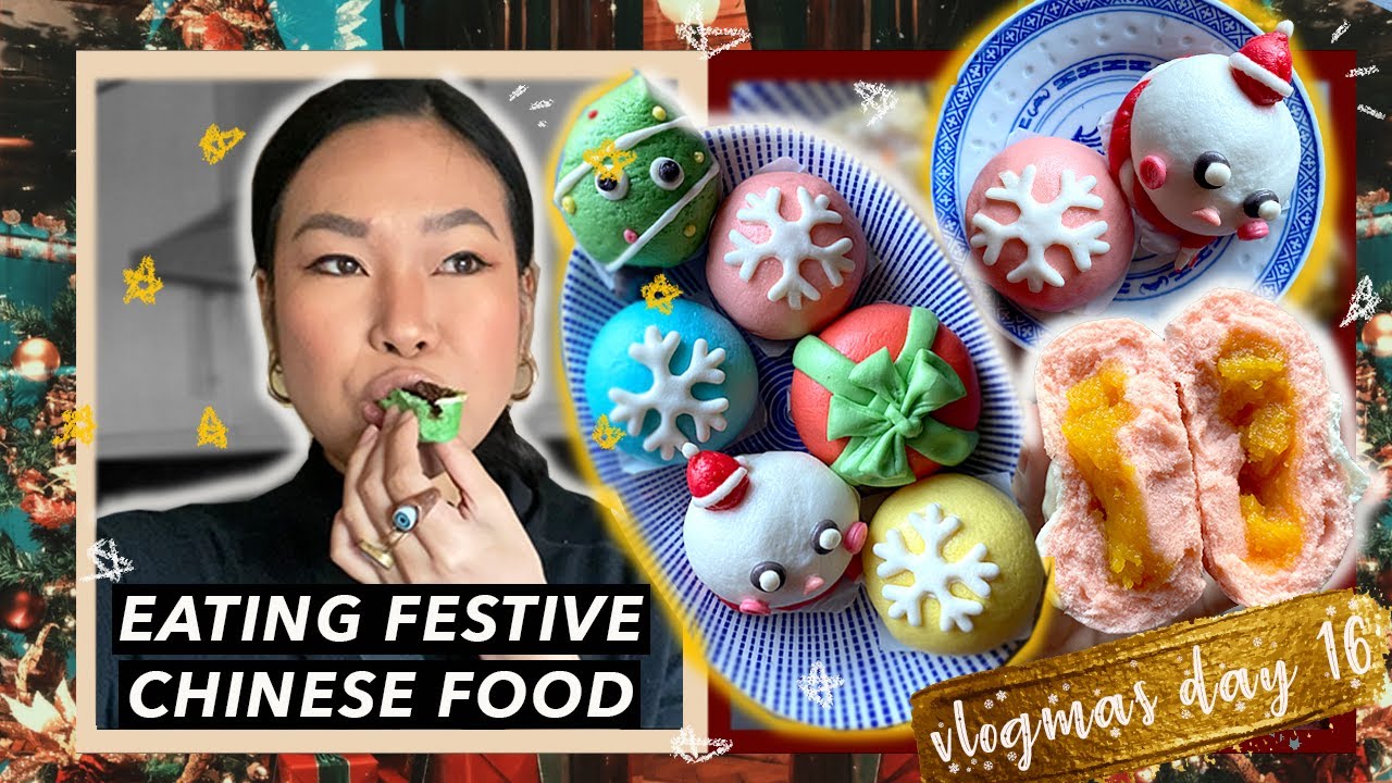 Eating Festive Chinese Food in London VLOGMAS 2020 YouTube