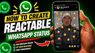 WhatsApp Tap Status to React with Emojis Update | How to Enable Emoji Reactions on WhatsApp Status screenshot 1