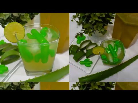 AGUA DE SÁBILA Y LIMÓN ?? recetas saludables