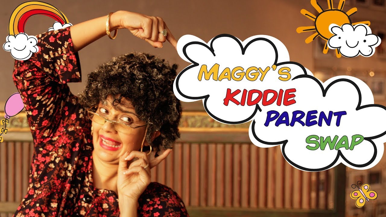 Childrens day, kids talk like their parents in 'Maggy Gets Them Role Reversed'