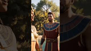 Queen Cleopatra Bathing In River Nile