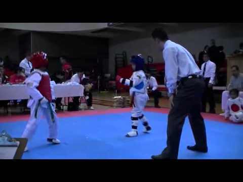 Green Belt (Sparring Debut) vs Bodan Belt 2010 New York Tae Kwon Do Open Championships