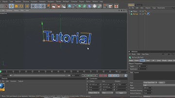 Cinema 4d - Exploding Text Tutorial