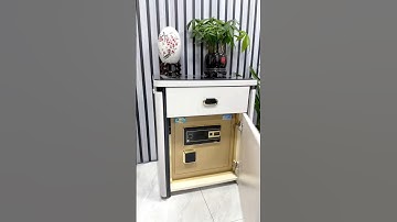 Smart AI Locker with Wireless Charging | Modern Tech for Your Safety