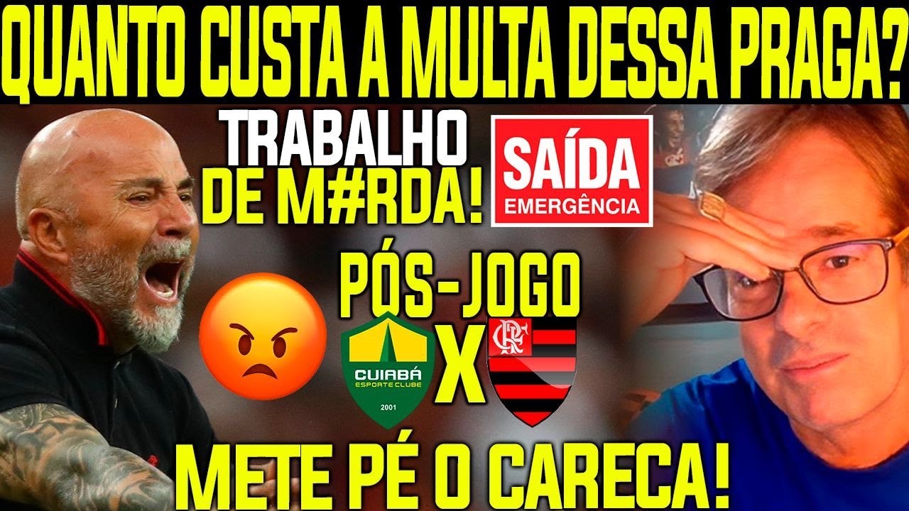 ⁣PÓS-JOGO AO VIVO - CUIABÁX FLAMENGO - CAMPEONATO BRASILEIRO 2023 - LIVE RAIZ!