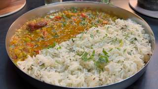Matar ki Dal Aur Jeera Rice | Matar Ki recipe |  Matar Dal Recipe | Dinner Ideas