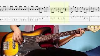 Los Pilotos, Little Jesus - Frane Selak (Bass cover con Tabs en el video)