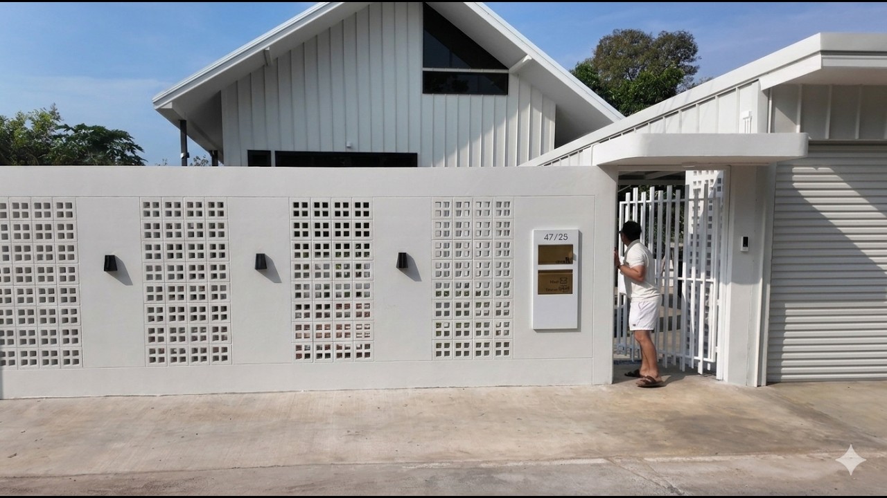 Touring My Dream Modern Tropical Barnhouse in Thailand (Energy Efficient!) | บ้านโมเดิร์นฟาร์มเฮ้า