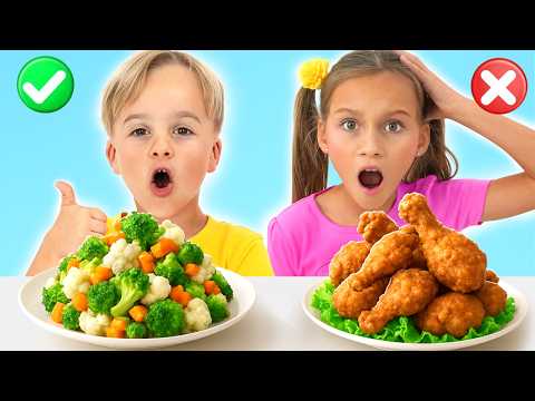 Children learn the importance of healthy eating