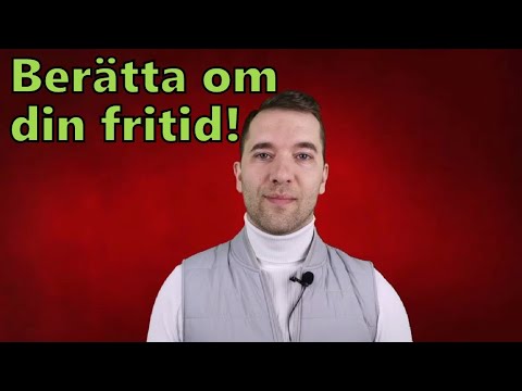 Video: Hur Du Spenderar Din Fritid