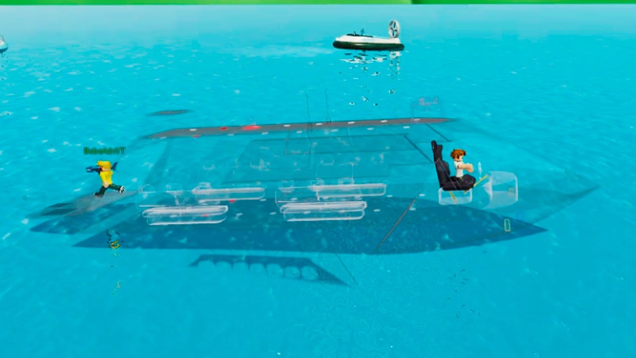 mi barco en roblox sharkbite vuela