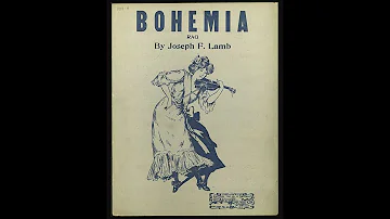 "Bohemia Rag" RARE composer Joseph F. Lamb plays! Mike Montgomery recorded this in 1959