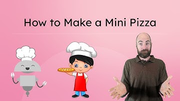 How to Make a Mini Pizza - Easy English Muffin Pizzas for Kids
