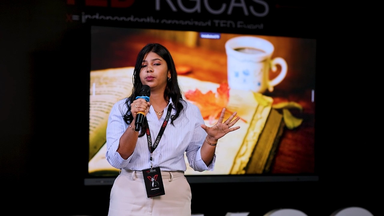 Why I left my book untitled  | J Shameenkhan | TEDxKGCAS