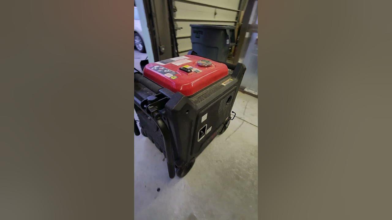 Predator 9500 Watt Inverter Generator Small Issue! - YouTube
