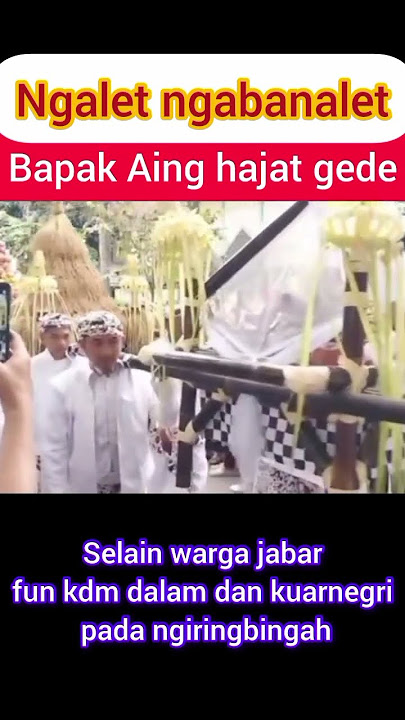 warga jabar pada ngiring bingah#kdm#bingah#viral #shortsviral #prabowogibran