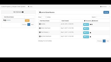 Chat System Using PHP With Source Code | Source Code & Projects