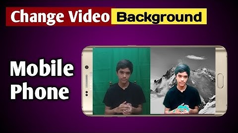 How to Change Video Background in Android || Kinemaster || 2019