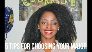 5 Tips to Help You Choose a Major
