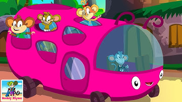 The Wheels On The Bus Nursery Rhyme For Babies