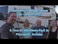 Randomly Meeting Fellow Full-Time RVers | Campground Tour of Jellystone Park in Plymouth, Indiana