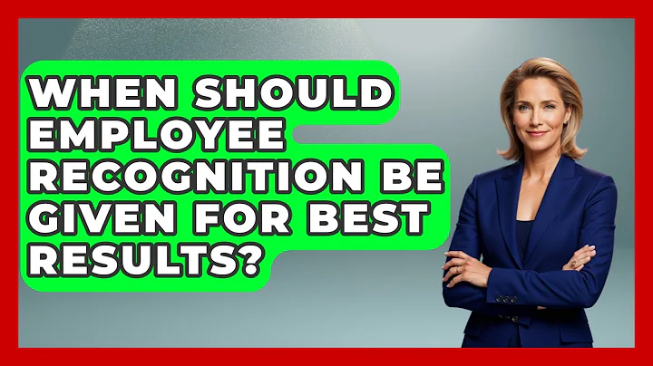 When Should Employee Recognition Be Given for Best Results? | Office Wellness Insights News