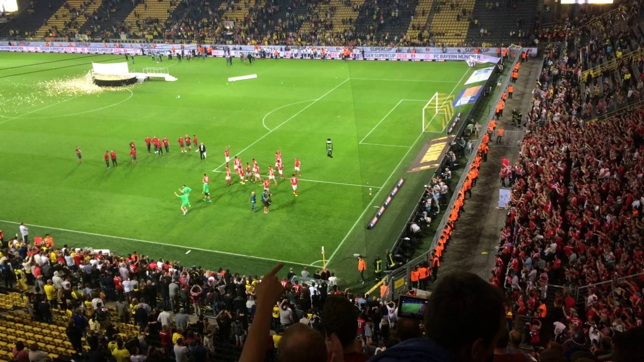 Supercup 16 Borussia Dortmund Fc Bayern Munchen 0 2 Youtube