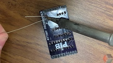 [ATtiny Programmer] - Soldering - Part 2