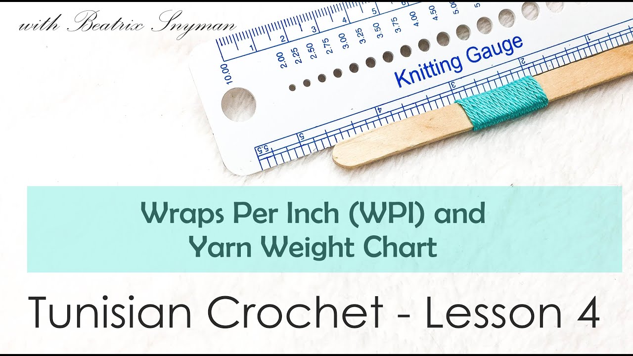 Yarn Weights and Hook Sizes [Crochet Basics] 
