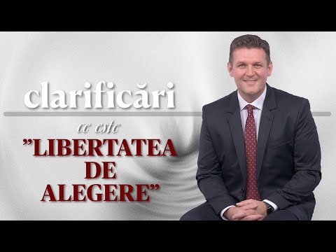 Video: Libertatea de alegere a unei persoane. Dreptul la libertatea de alegere