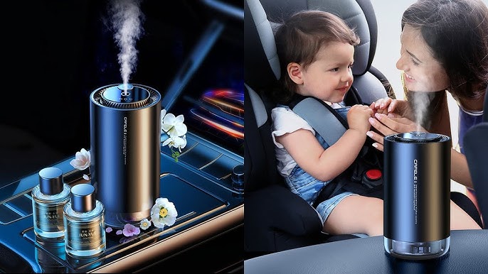 New Auto Flavoring Electric Car Perfume Car Air-Freshener Diffuser Perfume  Air Purification Spray In Car Diffuser Essential Oil - AliExpress