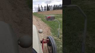 Got Mail? #mail #antique #antiquetractorlife #tractor #ford #driveway #tractorride #farm #farming