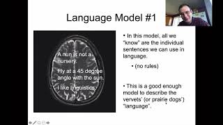 Ling 201 - Intro Linguistics - Knowledge of Language