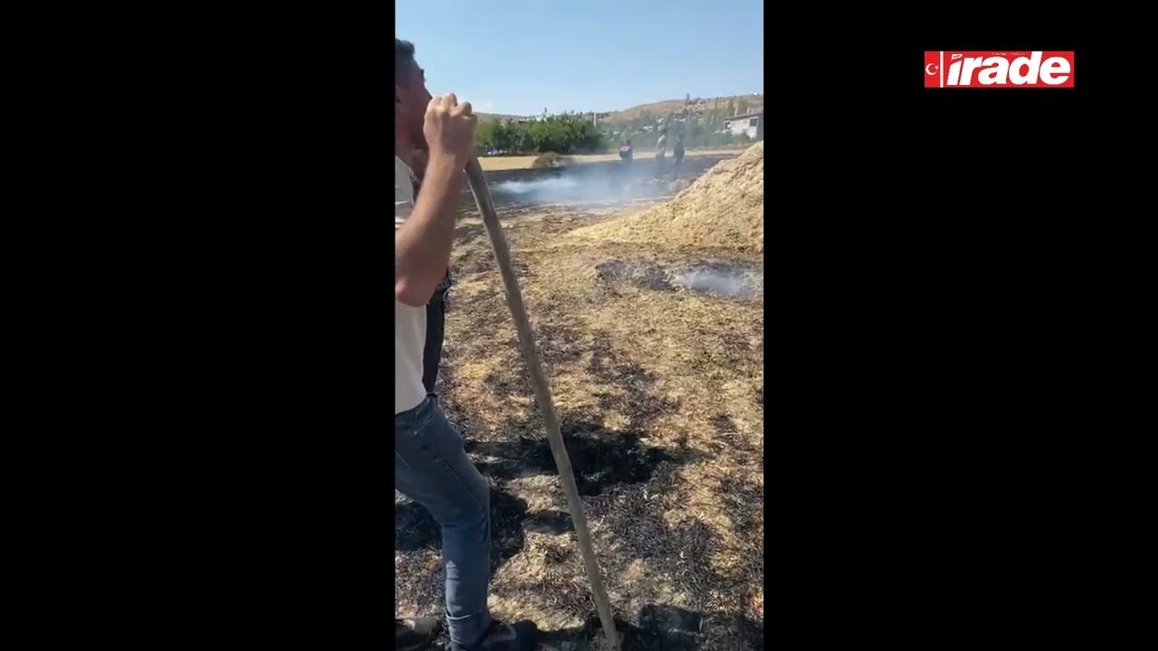 Sivas'ta Anız Yangını Pahalıya Patladı