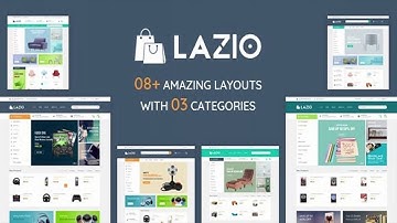 Lazio - Multipurpose eCommerce Bootstrap 4 Template | Themeforest Website Templates and Themes