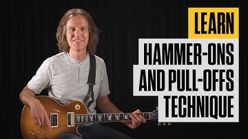 Easy Hammer-on and Pull-off Electric Guitar Lesson | Guitar Tricks
