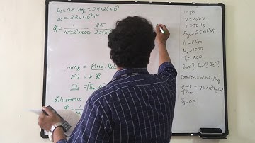 Transformer Design Lec 13 No Load Current example