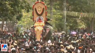 തിടമ്പേറ്റി തെച്ചിക്കോട്ടുകാവ് രാമചന്ദ്രന്‍;വഴിയൊരുക്കി പുരുഷാരം|Thrissur Pooram