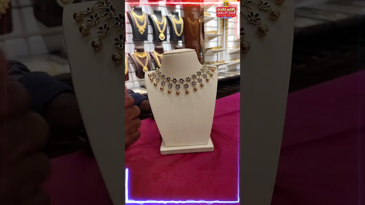 New Arrivals Light Weight Jewellery ornaments pls visit Kakinada Chandana Brothers shopping Mall