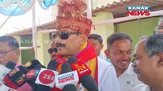 BJP MLA Candidate Prashant Jagdev Files Nomination From Khordha Assembly Seat | Reaction