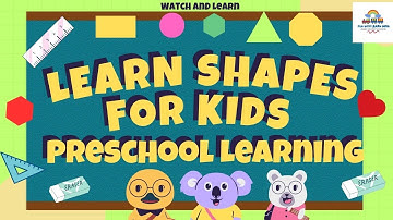 Shapes for Kids learning| Circle, Triangle, Square | Preschool Learning Video for kids #आकृति #shape