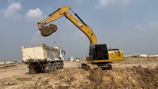 Excavator Dump Trucks Motor Grader Compactor Busy Working On Toll Road Construction/ 63dump truck by 63Dump truck  209 views 1 month ago 52 minutes